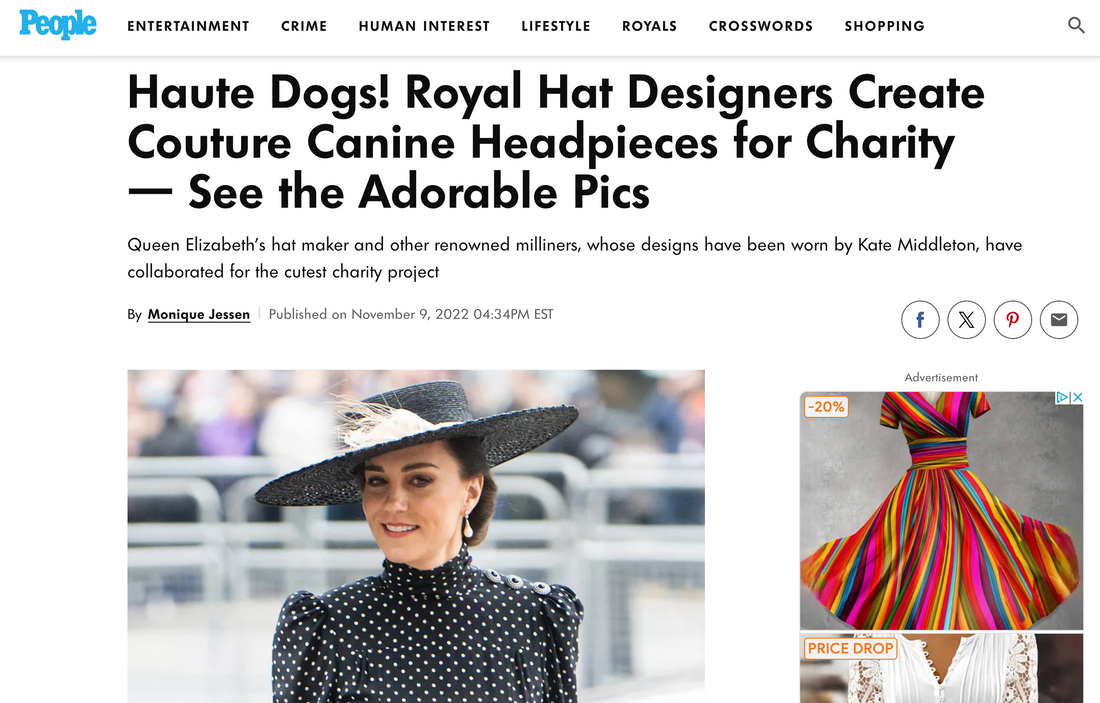 Haute Dogs on People.com / 22 November 2022